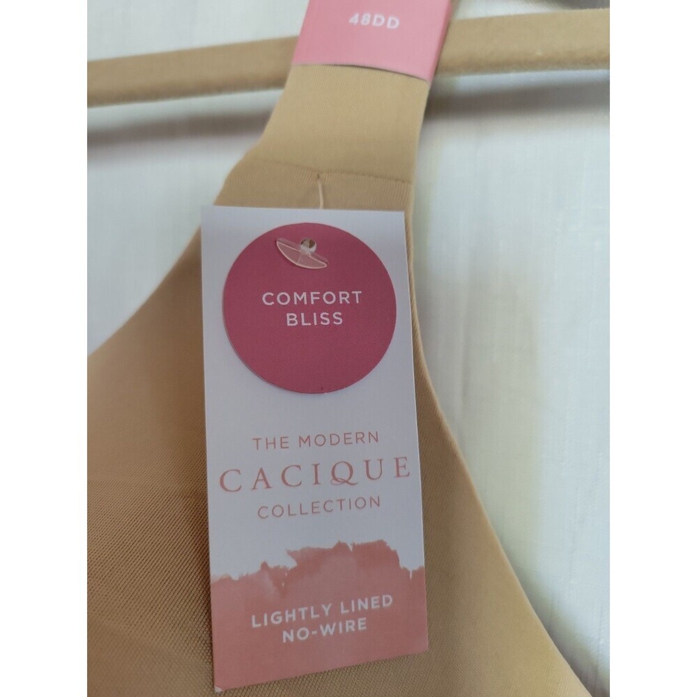 Lane Bryant Cacique Cafe Mocha Comfort Bliss Underwire Bra 48 DD NWT - Picture 10 of 10